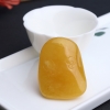 鸡油黄蜜蜡达摩吊坠 - 红掌柜