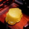 波罗的海天然蜜蜡金包蜜三足金蟾挂件-红掌柜