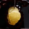 无烤色金包蜜金蟾挂坠-红掌柜