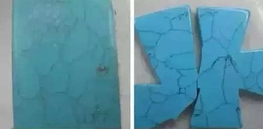 假绿松石图片,合成绿松石
